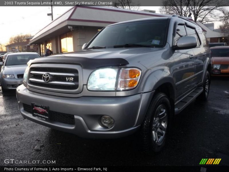 Silver Sky Metallic / Charcoal 2003 Toyota Sequoia Limited 4WD