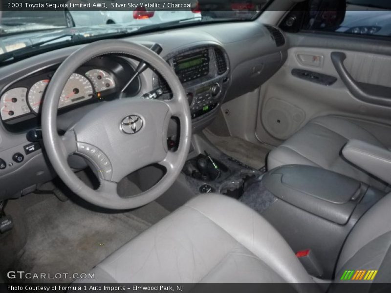 Silver Sky Metallic / Charcoal 2003 Toyota Sequoia Limited 4WD