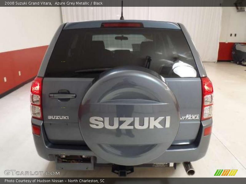 Azure Grey Metallic / Black 2008 Suzuki Grand Vitara