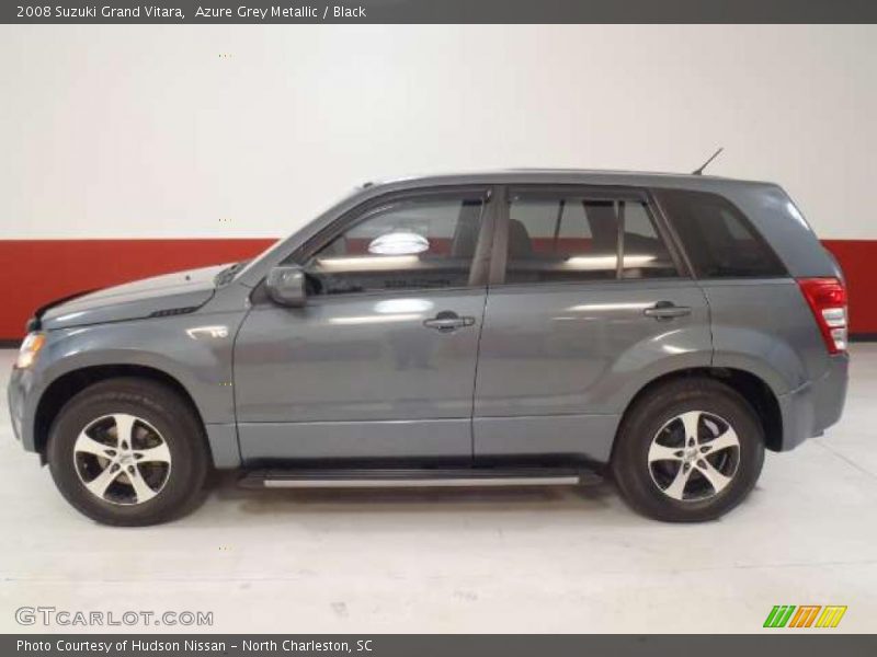 Azure Grey Metallic / Black 2008 Suzuki Grand Vitara