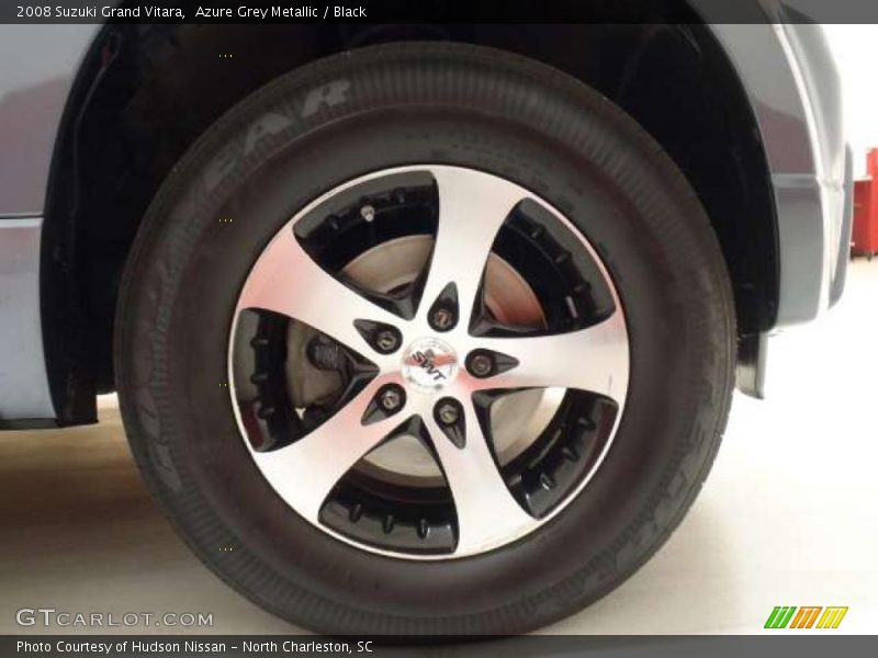 Azure Grey Metallic / Black 2008 Suzuki Grand Vitara
