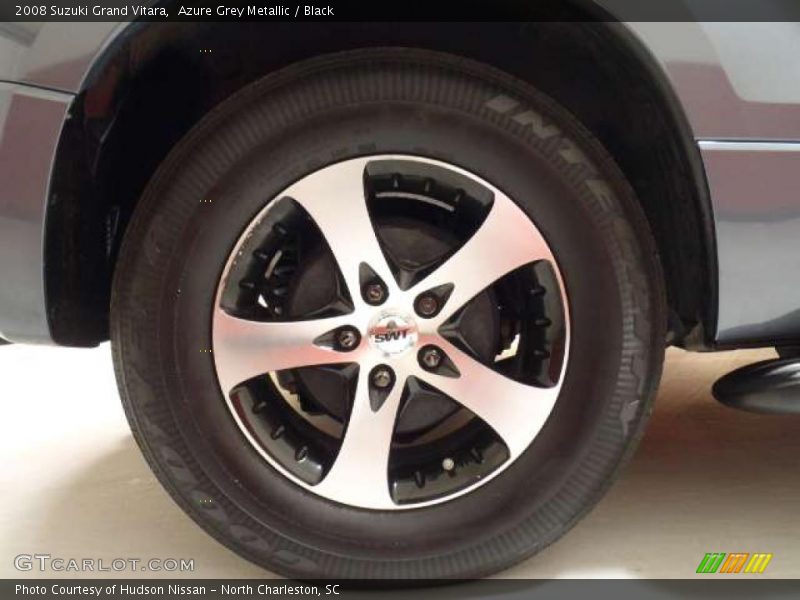 Azure Grey Metallic / Black 2008 Suzuki Grand Vitara