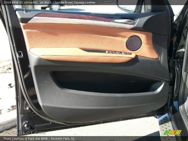 Jet Black / Saddle Brown Nevada Leather 2009 BMW X5 xDrive48i