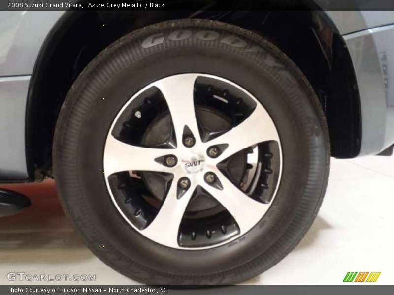 Azure Grey Metallic / Black 2008 Suzuki Grand Vitara