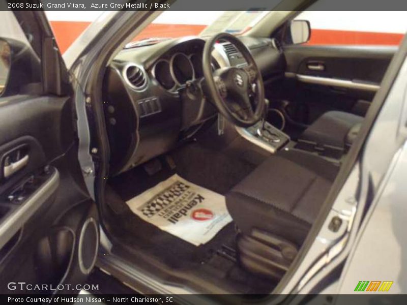 Azure Grey Metallic / Black 2008 Suzuki Grand Vitara