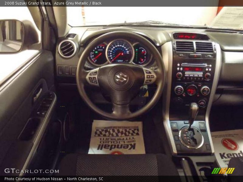 Azure Grey Metallic / Black 2008 Suzuki Grand Vitara