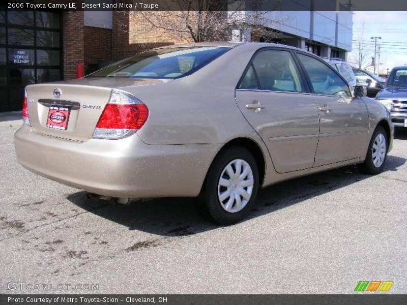 Desert Sand Mica / Taupe 2006 Toyota Camry LE
