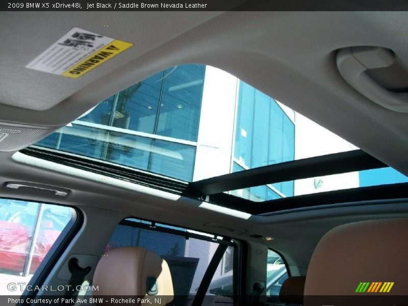 Jet Black / Saddle Brown Nevada Leather 2009 BMW X5 xDrive48i