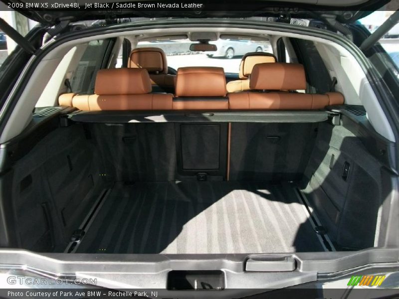 Jet Black / Saddle Brown Nevada Leather 2009 BMW X5 xDrive48i