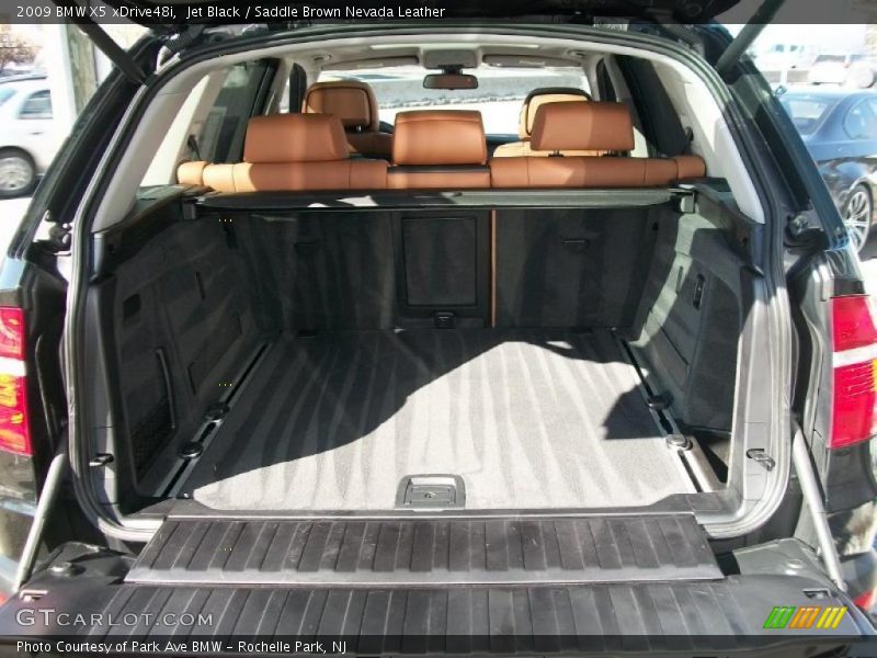Jet Black / Saddle Brown Nevada Leather 2009 BMW X5 xDrive48i