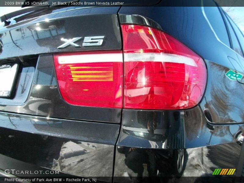 Jet Black / Saddle Brown Nevada Leather 2009 BMW X5 xDrive48i