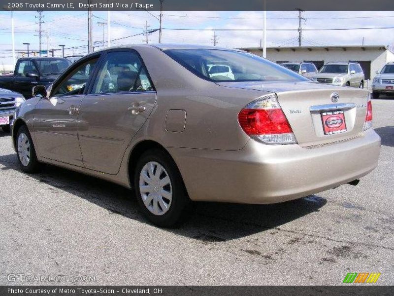 Desert Sand Mica / Taupe 2006 Toyota Camry LE