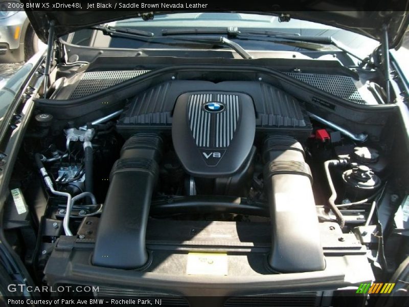 Jet Black / Saddle Brown Nevada Leather 2009 BMW X5 xDrive48i