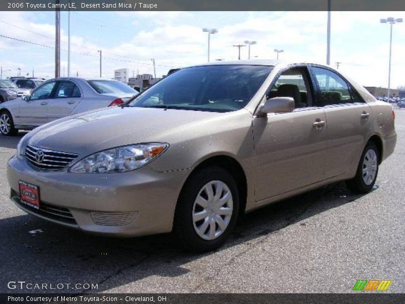 Desert Sand Mica / Taupe 2006 Toyota Camry LE