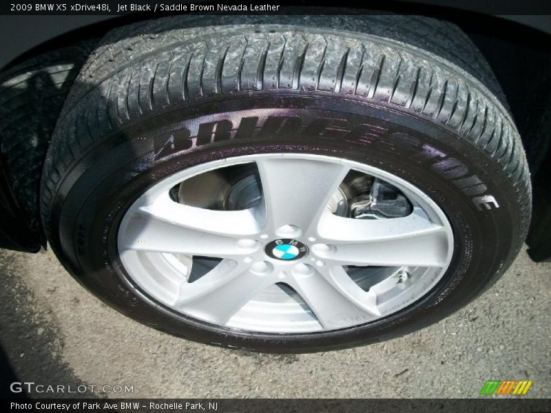 Jet Black / Saddle Brown Nevada Leather 2009 BMW X5 xDrive48i