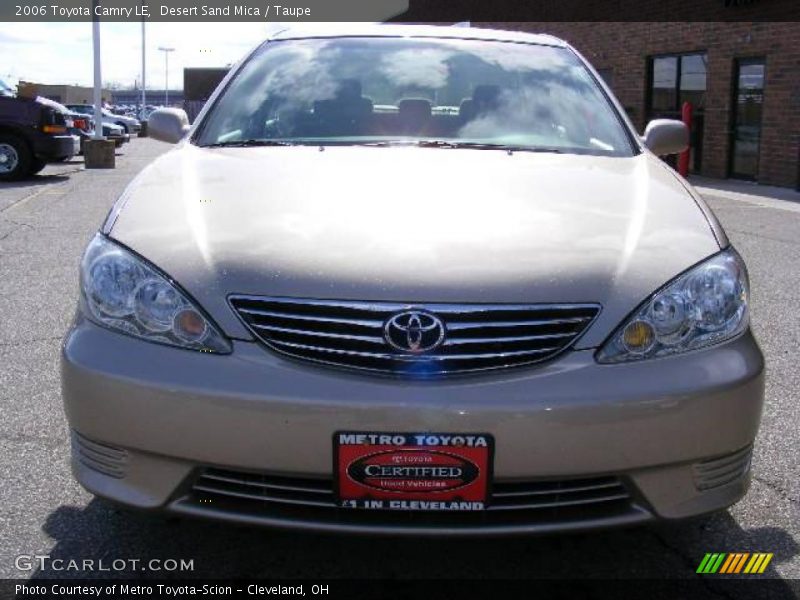 Desert Sand Mica / Taupe 2006 Toyota Camry LE