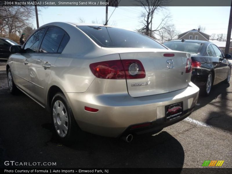 Shimmering Sand Mica / Beige 2004 Mazda MAZDA3 i Sedan