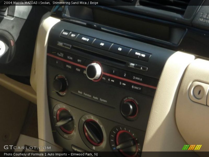 Shimmering Sand Mica / Beige 2004 Mazda MAZDA3 i Sedan