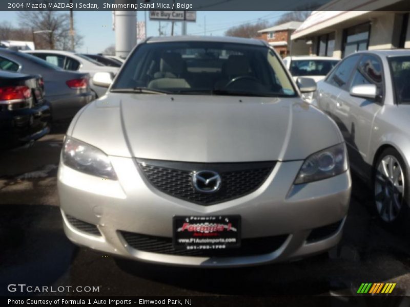 Shimmering Sand Mica / Beige 2004 Mazda MAZDA3 i Sedan