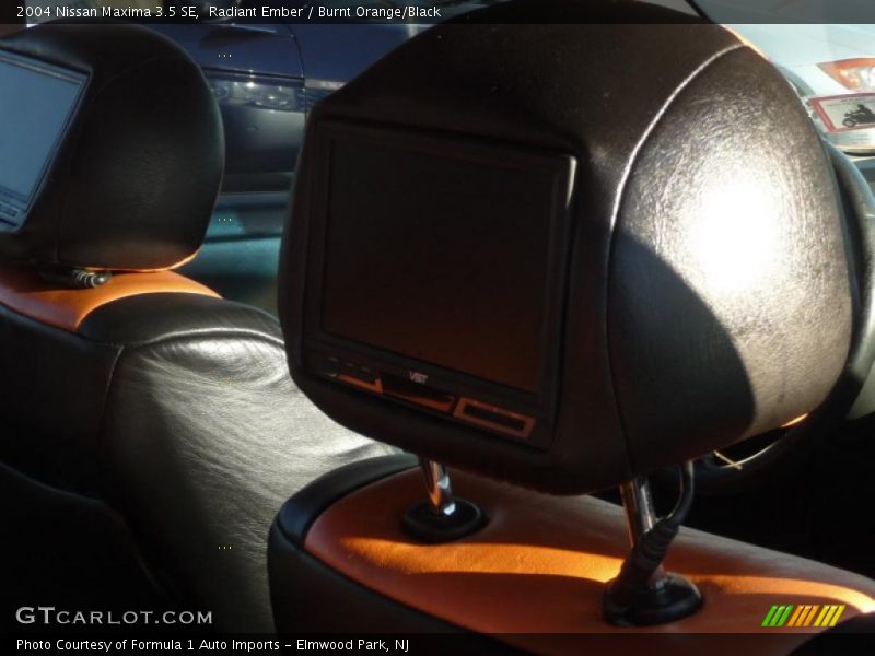 Radiant Ember / Burnt Orange/Black 2004 Nissan Maxima 3.5 SE