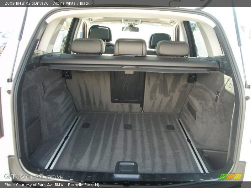 Alpine White / Black 2009 BMW X3 xDrive30i