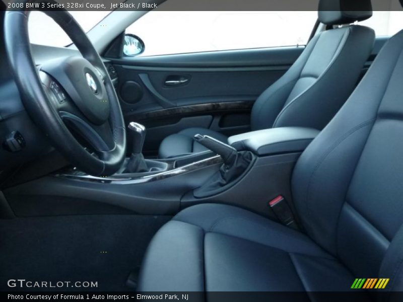 Jet Black / Black 2008 BMW 3 Series 328xi Coupe