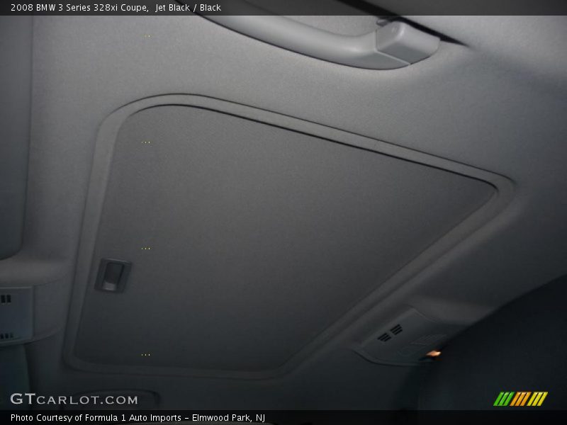 Jet Black / Black 2008 BMW 3 Series 328xi Coupe