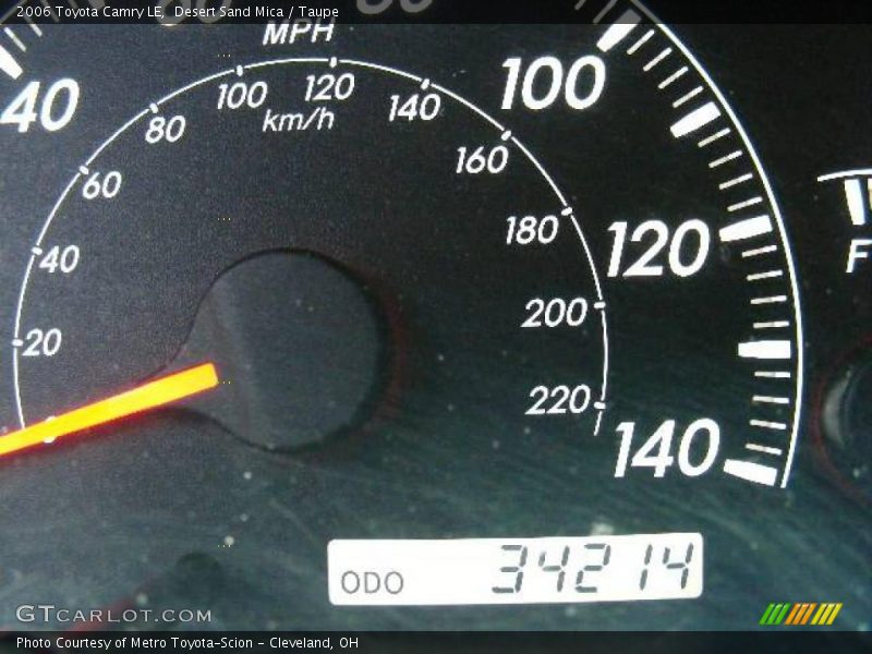 Desert Sand Mica / Taupe 2006 Toyota Camry LE