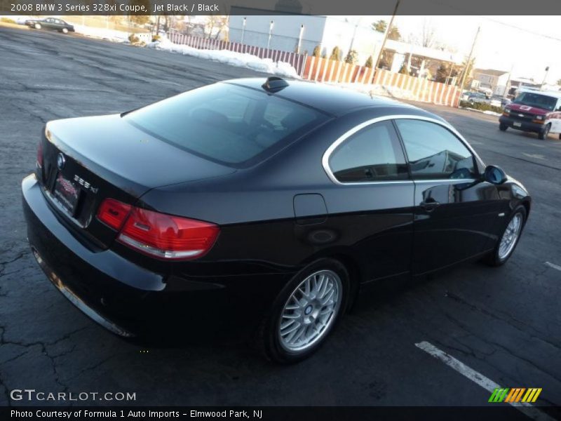 Jet Black / Black 2008 BMW 3 Series 328xi Coupe