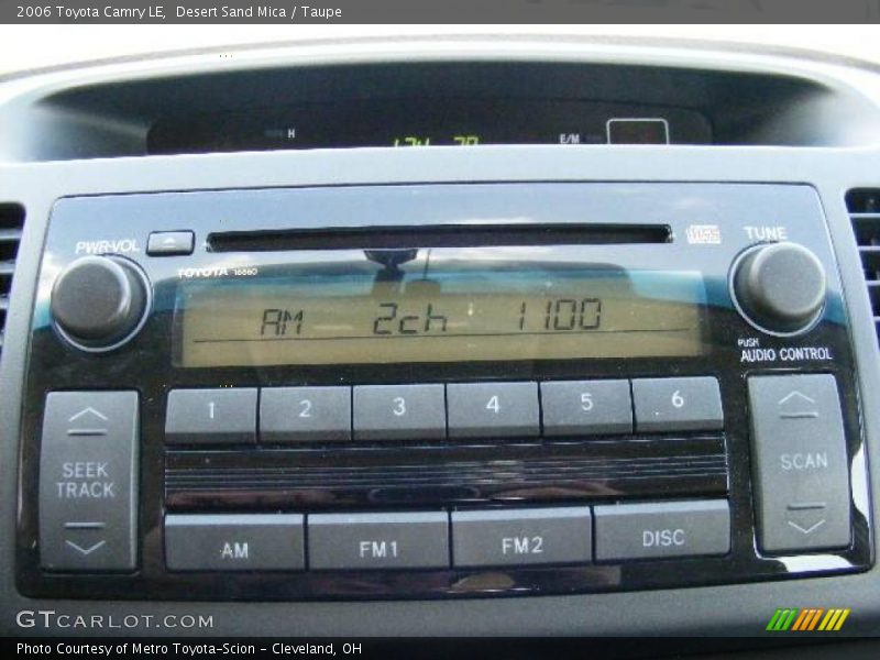 Desert Sand Mica / Taupe 2006 Toyota Camry LE