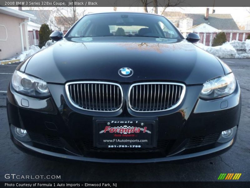 Jet Black / Black 2008 BMW 3 Series 328xi Coupe