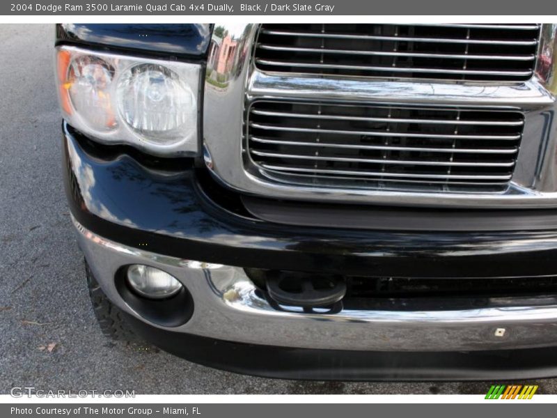 Black / Dark Slate Gray 2004 Dodge Ram 3500 Laramie Quad Cab 4x4 Dually