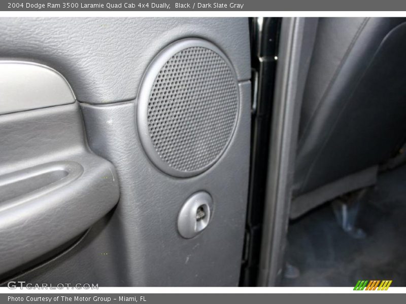Black / Dark Slate Gray 2004 Dodge Ram 3500 Laramie Quad Cab 4x4 Dually