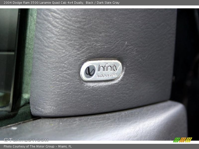 Black / Dark Slate Gray 2004 Dodge Ram 3500 Laramie Quad Cab 4x4 Dually