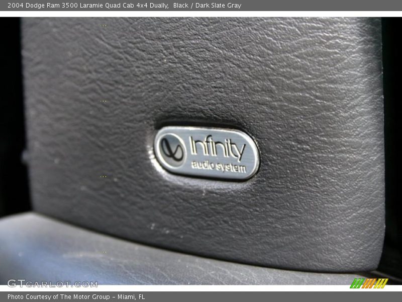 Black / Dark Slate Gray 2004 Dodge Ram 3500 Laramie Quad Cab 4x4 Dually