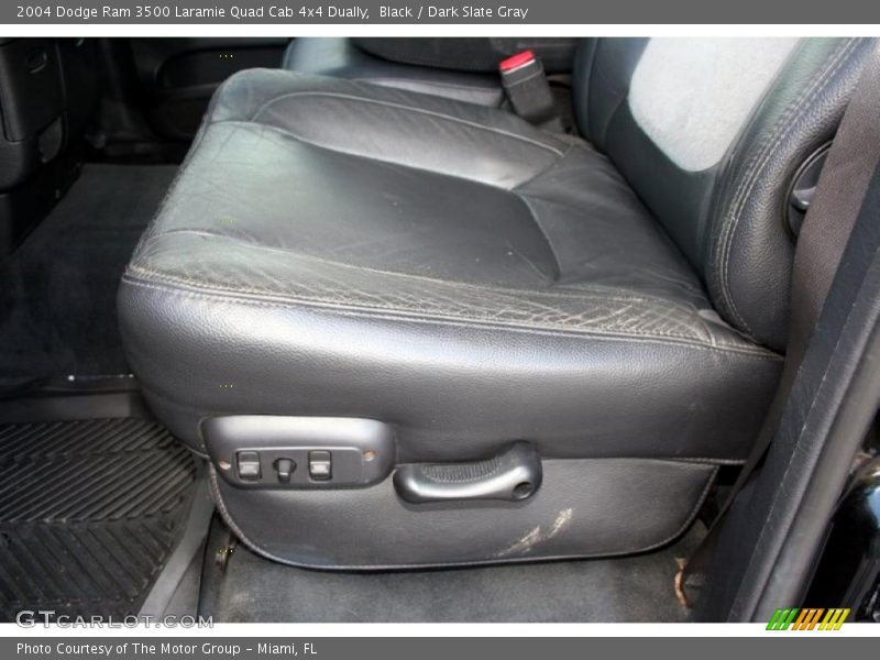 Black / Dark Slate Gray 2004 Dodge Ram 3500 Laramie Quad Cab 4x4 Dually