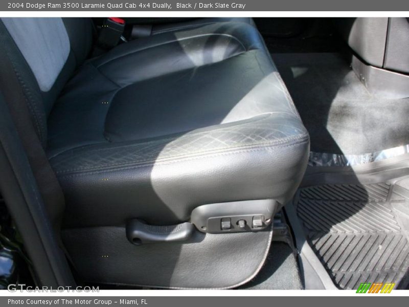 Black / Dark Slate Gray 2004 Dodge Ram 3500 Laramie Quad Cab 4x4 Dually