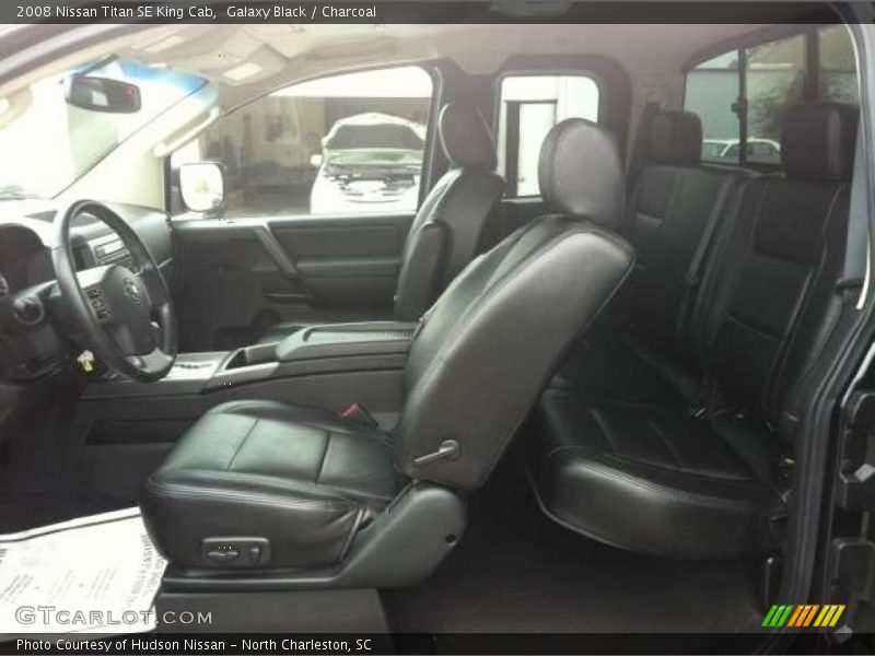 Galaxy Black / Charcoal 2008 Nissan Titan SE King Cab