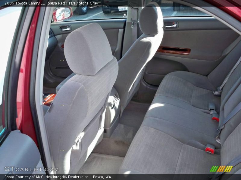Salsa Red Pearl / Stone Gray 2006 Toyota Camry LE