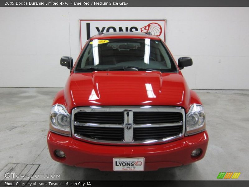 Flame Red / Medium Slate Gray 2005 Dodge Durango Limited 4x4