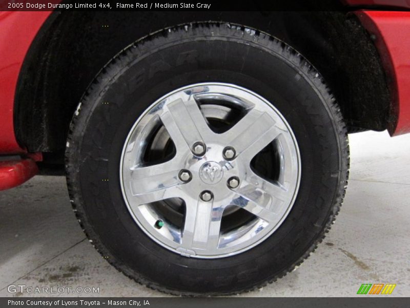 Flame Red / Medium Slate Gray 2005 Dodge Durango Limited 4x4