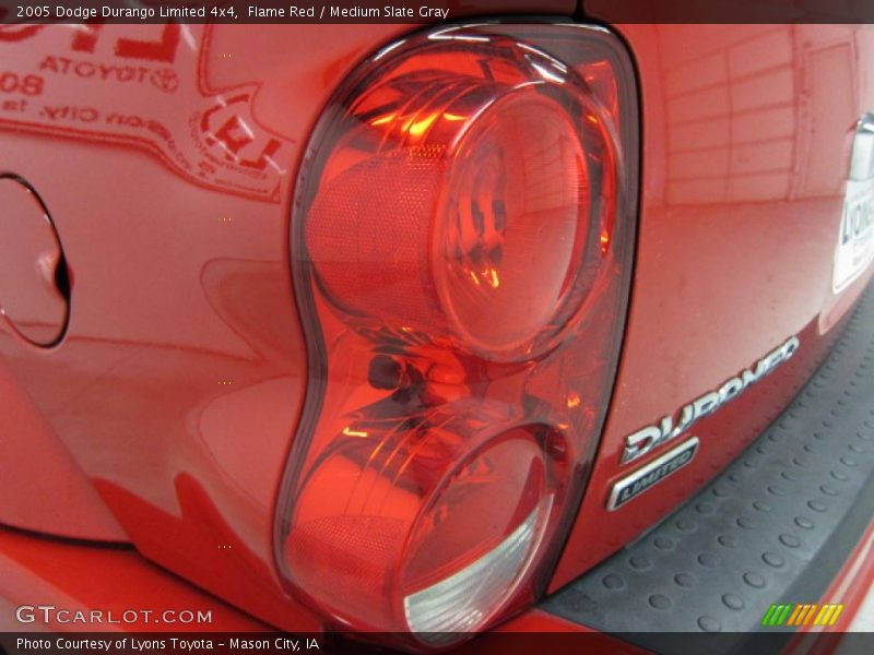 Flame Red / Medium Slate Gray 2005 Dodge Durango Limited 4x4