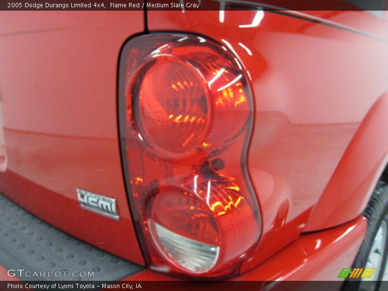 Flame Red / Medium Slate Gray 2005 Dodge Durango Limited 4x4