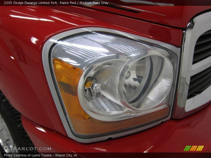 Flame Red / Medium Slate Gray 2005 Dodge Durango Limited 4x4