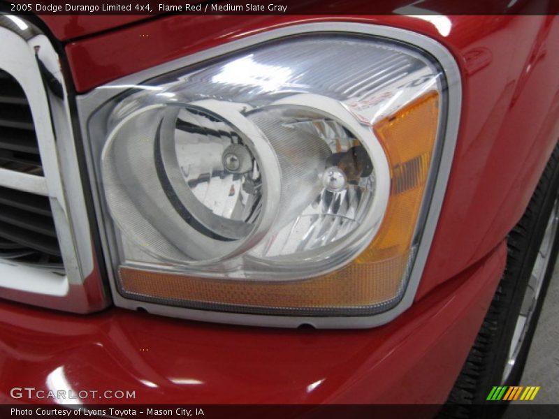 Flame Red / Medium Slate Gray 2005 Dodge Durango Limited 4x4