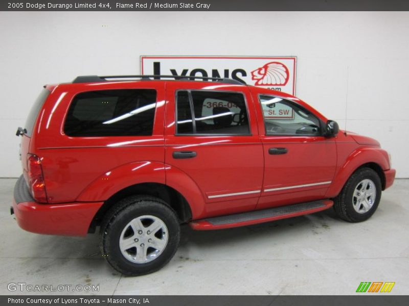 Flame Red / Medium Slate Gray 2005 Dodge Durango Limited 4x4