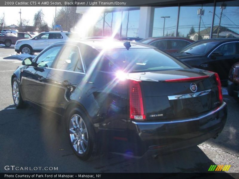 Black Raven / Light Titanium/Ebony 2009 Cadillac CTS 4 AWD Sedan