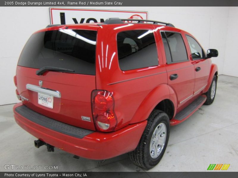 Flame Red / Medium Slate Gray 2005 Dodge Durango Limited 4x4