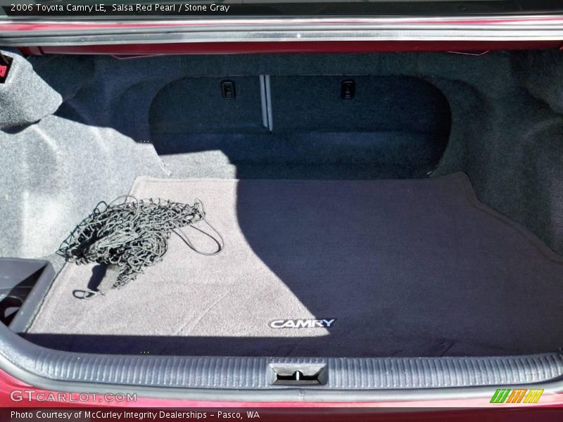 Salsa Red Pearl / Stone Gray 2006 Toyota Camry LE