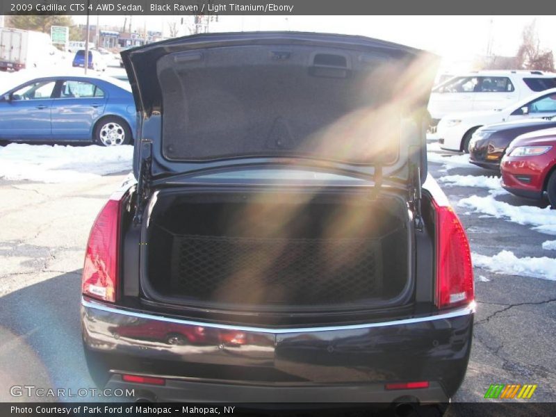 Black Raven / Light Titanium/Ebony 2009 Cadillac CTS 4 AWD Sedan